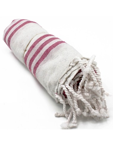 Serviette spa hammam – Rose crépuscule
