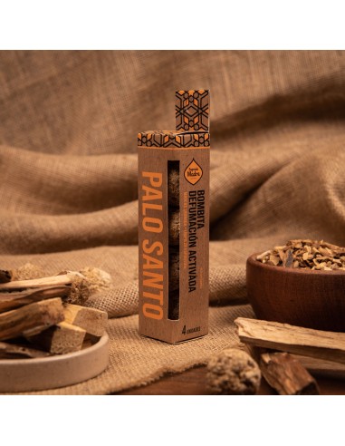 Boîte 4 pastilles d’encens - Palo Santo