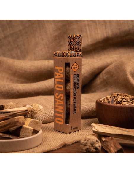 Boîte 4 pastilles d’encens - Palo Santo
