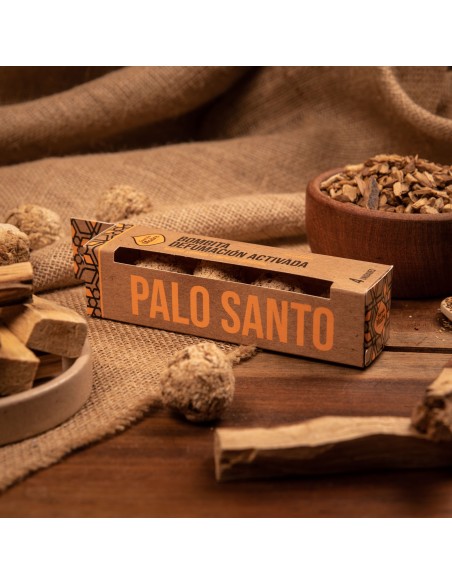 Boîte 4 pastilles d’encens - Palo Santo