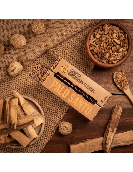 Boîte 4 pastilles d’encens - Palo Santo