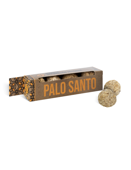 Boîte 4 pastilles d’encens - Palo Santo