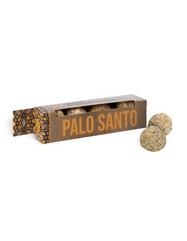 Boîte 4 pastilles d’encens - Palo Santo