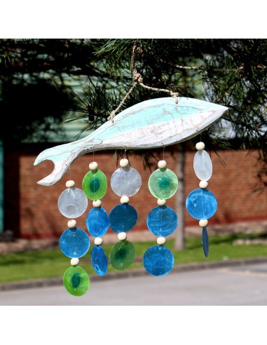 Décoration murale poisson & goutte – Fluidité zen