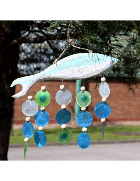 Décoration murale poisson & goutte – Fluidité zen