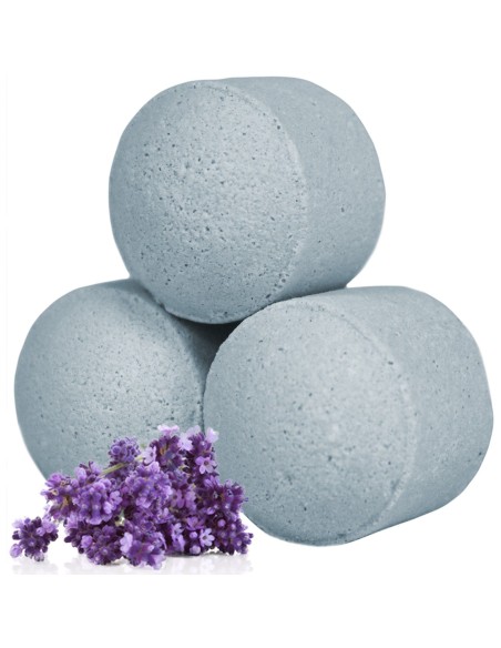 Mini bombes de bain – Lavande (lot généreux)