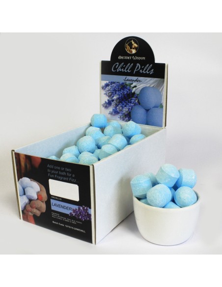 Mini bombes de bain – Lavande (lot généreux)