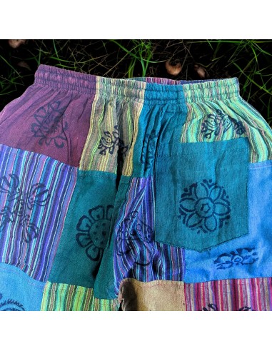 Pantalon Nomad Sari – Champignons imprimés verts (S/M)