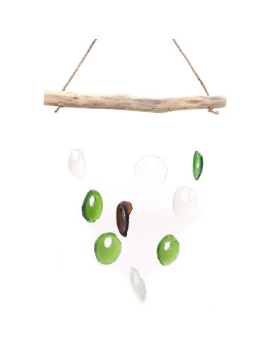 Carillon en verre recyclé – Harmonie colorée