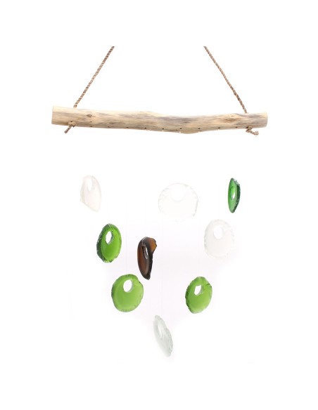 Carillon en verre recyclé – Harmonie colorée