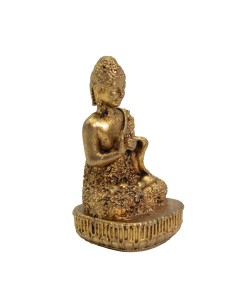 Statuette Bouddha en laiton – Présence sacrée