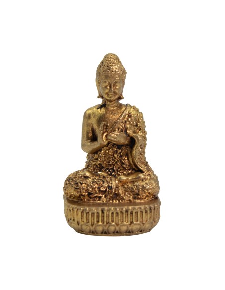 Statuette Bouddha en laiton – Présence sacrée