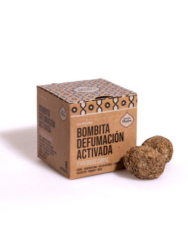 Boîte 8 pastilles d’encens - 7 herbes + Copal