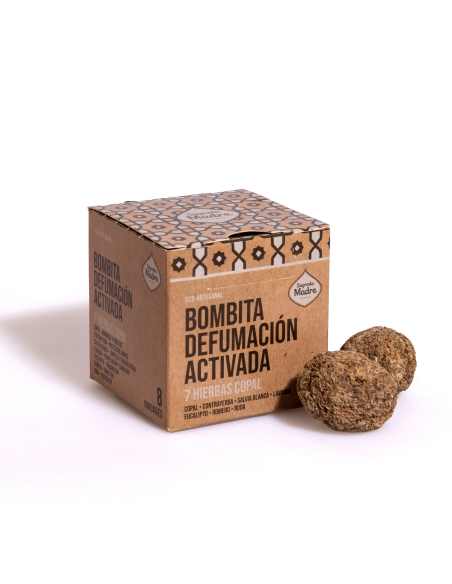 Boîte 8 pastilles d’encens - 7 herbes + Copal