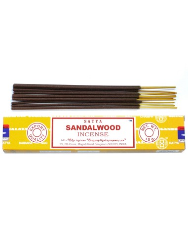 Bâtons d'encens Satya 15 g - Santal