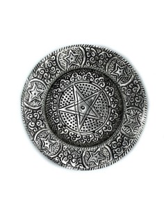 profitez-en Pentagone en aluminium poli 11,5 cm