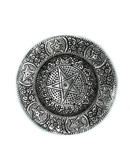 profitez-en Pentagone en aluminium poli 11,5 cm