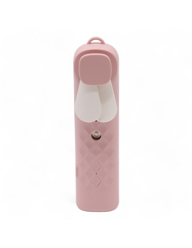 Ventilateur et brumisateur facial – Rose zen
