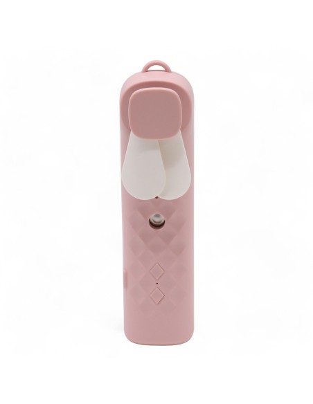 Ventilateur et brumisateur facial – Rose zen
