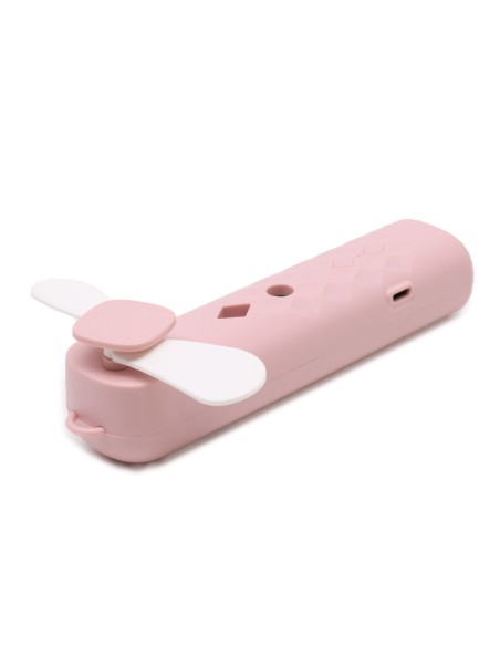Ventilateur et brumisateur facial – Rose zen