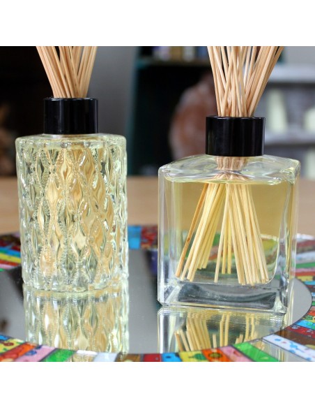 Flacon diffuseur carré – Verre 200ml