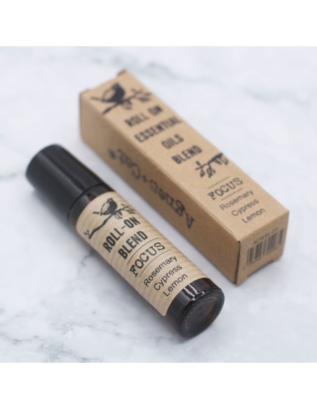 Roll-on d’huiles essentielles – Concentration zen