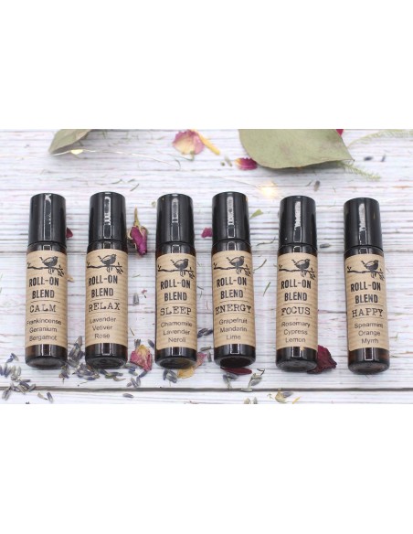 Roll-on d’huiles essentielles – Concentration zen