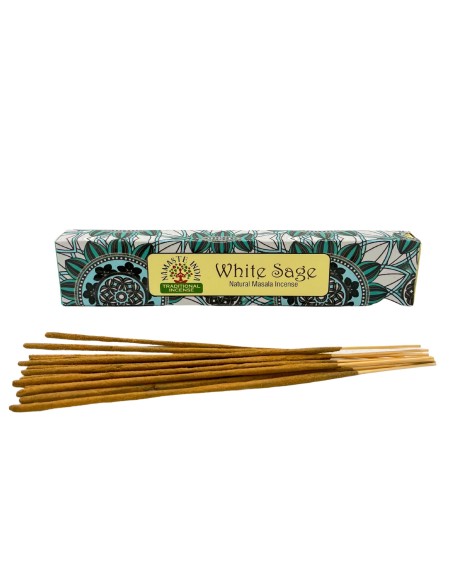 Encens Namaste Mandala Masala - Sauge blanche