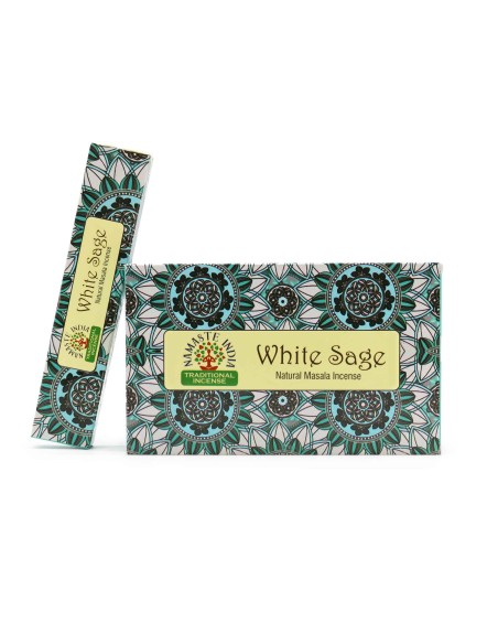 Encens Namaste Mandala Masala - Sauge blanche