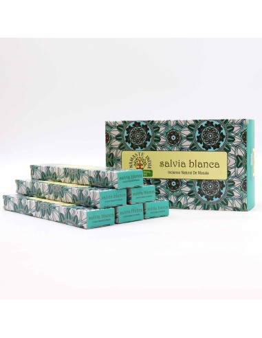 Encens Namaste Mandala Masala - Sauge blanche