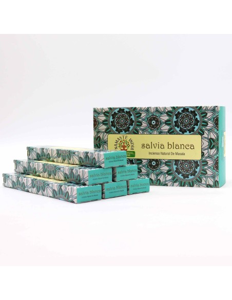 Encens Namaste Mandala Masala - Sauge blanche