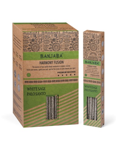 Encens Palo Santo Banjara - Sauge blanche
