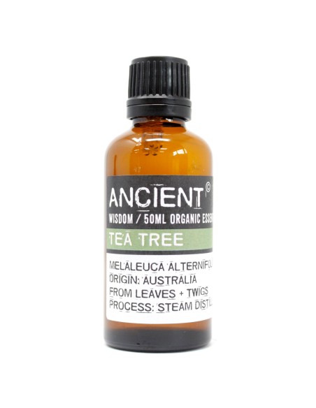 Huile essentielle biologique d’arbre à thé – Pureté intense zen