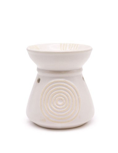 Brûle-parfum naturel grand format – Ivoire zen