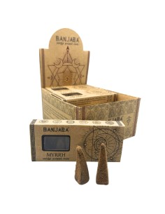 Cônes pyramidaux Banjara Smudge - Myrrhe