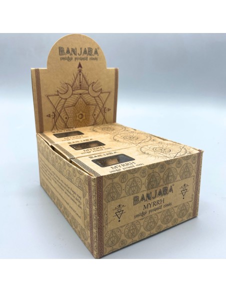 Cônes pyramidaux Banjara Smudge - Myrrhe