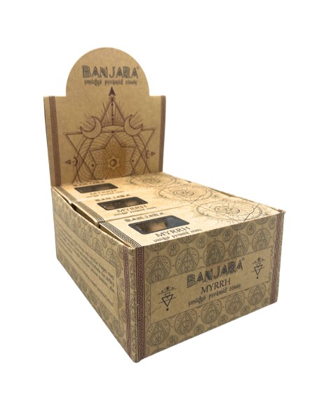Cônes pyramidaux Banjara Smudge - Myrrhe