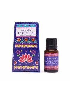 Huile parfumée d’Inde Banjara – Lotus du Nil