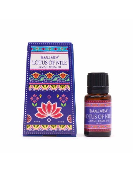 Huile parfumée d’Inde Banjara – Lotus du Nil