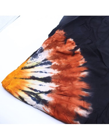 Pantalon d’intérieur style japonais – Chocolat & orange (L)