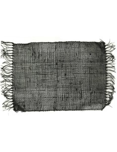 Set de table en herbe marine – Noir naturel