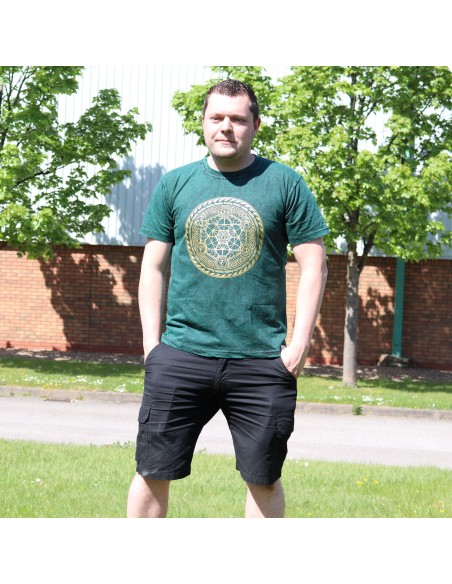T-shirt Sari Nomade Extra Large - Chakra - Vert