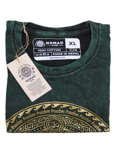 T-shirt Sari Nomade Extra Large - Chakra - Vert