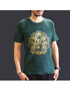 T-shirt Nomad Sari Medium - Hamsa - Vert