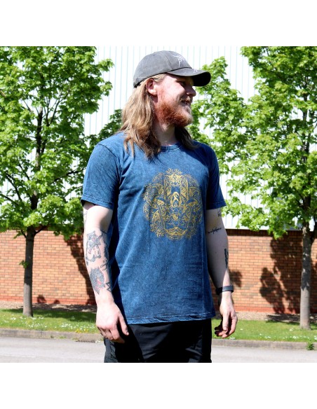 T-shirt Nomad Sari Extra Large - Hamsa - Bleu