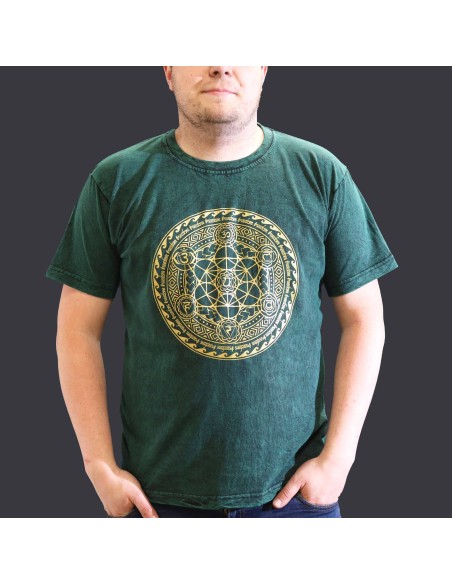 T-shirt Sari Nomade Extra Large - Chakra - Vert