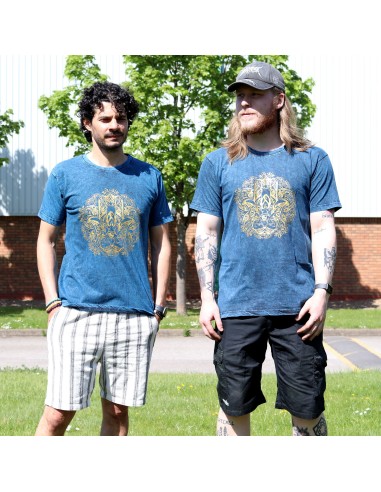 T-shirt Nomad Sari Extra Large - Hamsa - Bleu