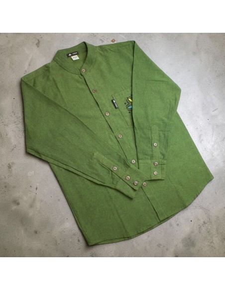 Chemise Nomad Sari Kathmandou - Vert forêt - XL