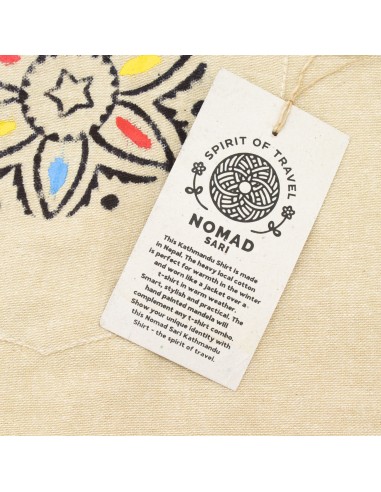 T-shirt Nomad Sari Kathmandou - Pierre - XXL