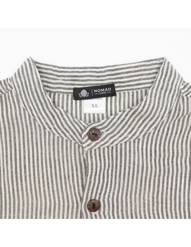 Chemise Nomad Sari Grandad - Gris pierre - XL